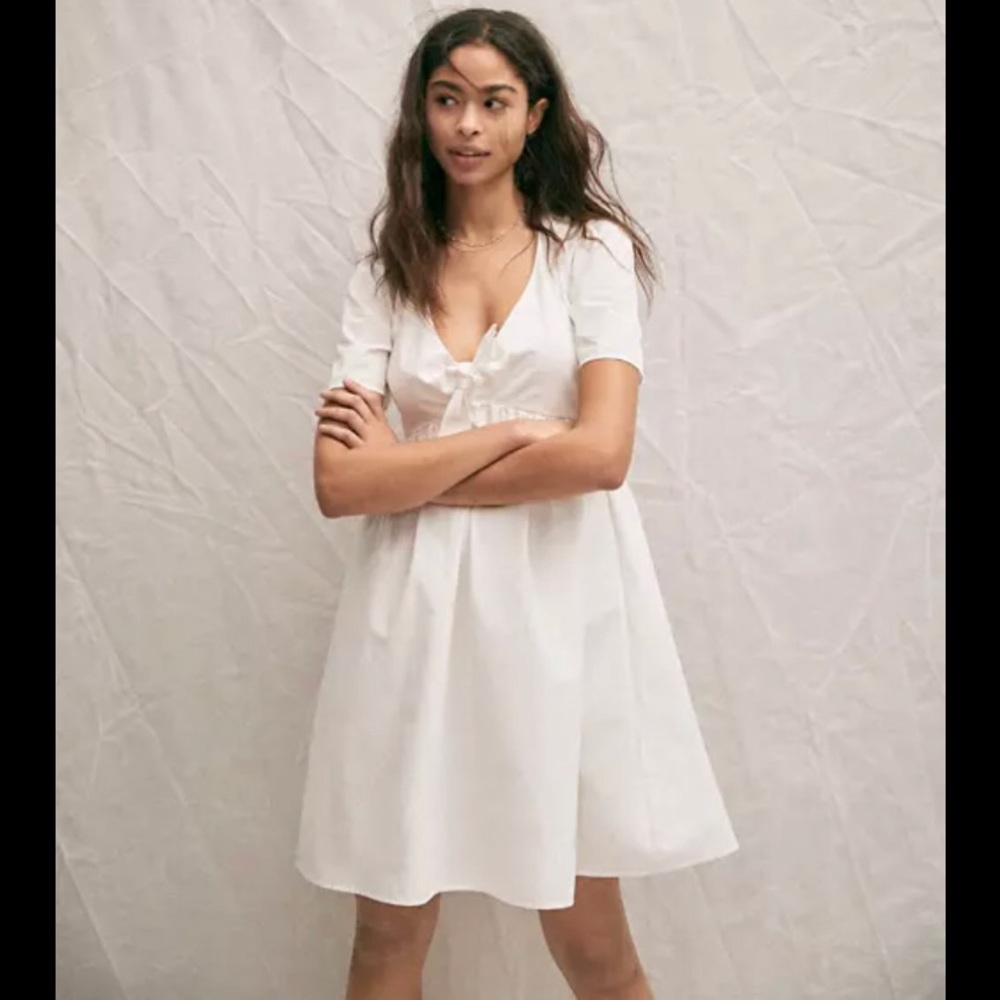 Madewell White Mini Dress